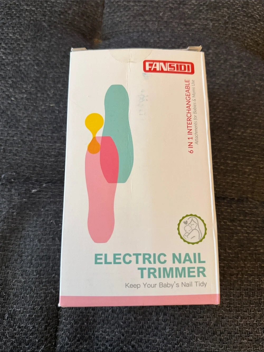 Electric Nail Trimmer for Babies - Pink